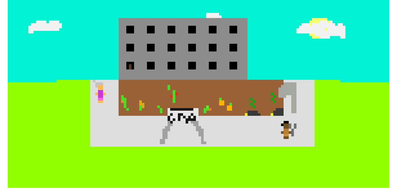 [4737ac] garden med mode