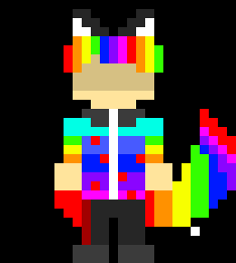 [c25179] ugh...i cant belive they actually shot me like...one..two three...6 times...dammit..*sigh* i needa wait for my healing powers to regenarate...-rainbow the fox