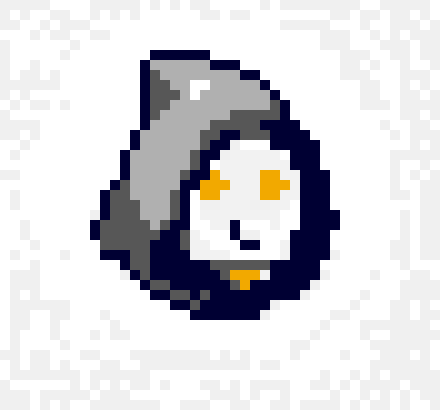 [dfb43a] Reaper Overwatch Pixel Face 