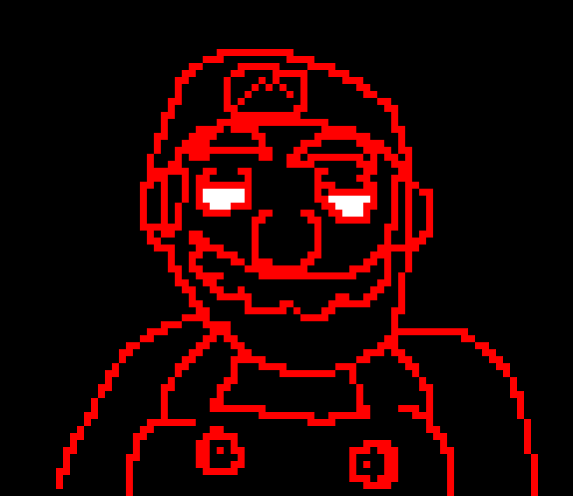 [e8f444] Toadspin mario  GAME OVER sprite by fresh ink sans