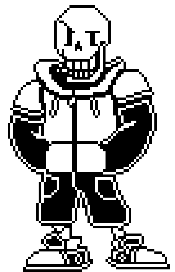 [9664c4] TS!Underswap Papyrus Sprite V2