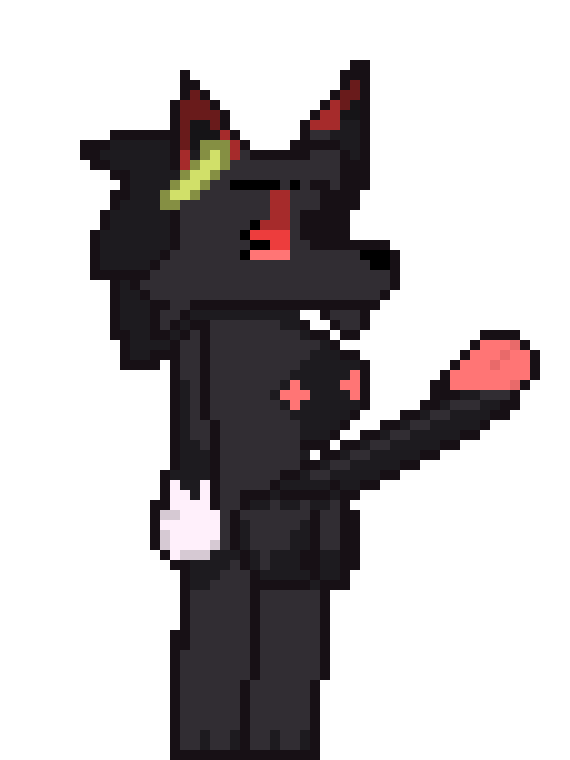 [1e60c4] Paths The Female Wolf! (Sprite) [Side]