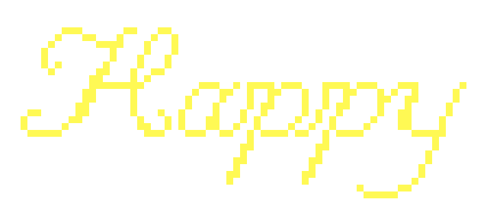 [9664c4] Pixel - Happy