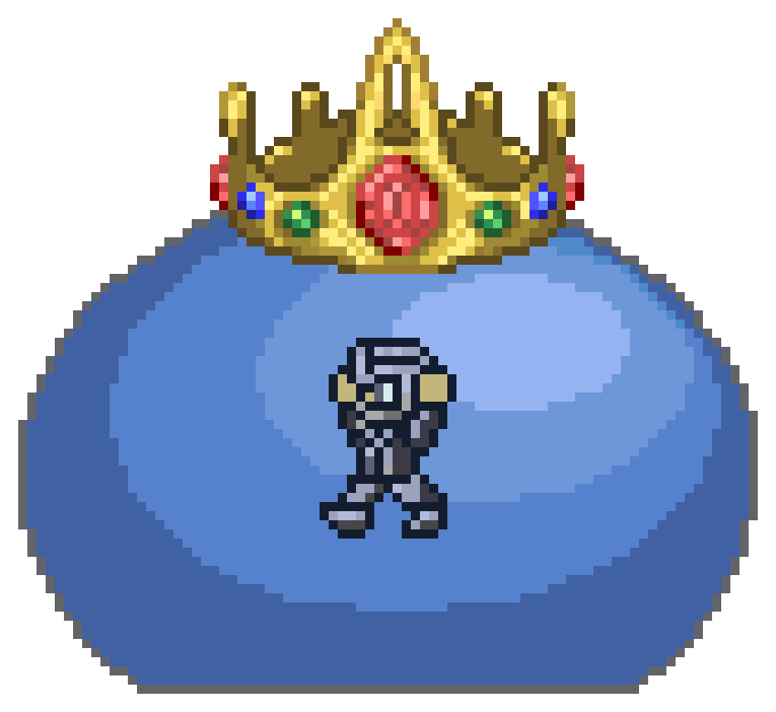 [cf1d3d] Terraria Slime King - Final Crop