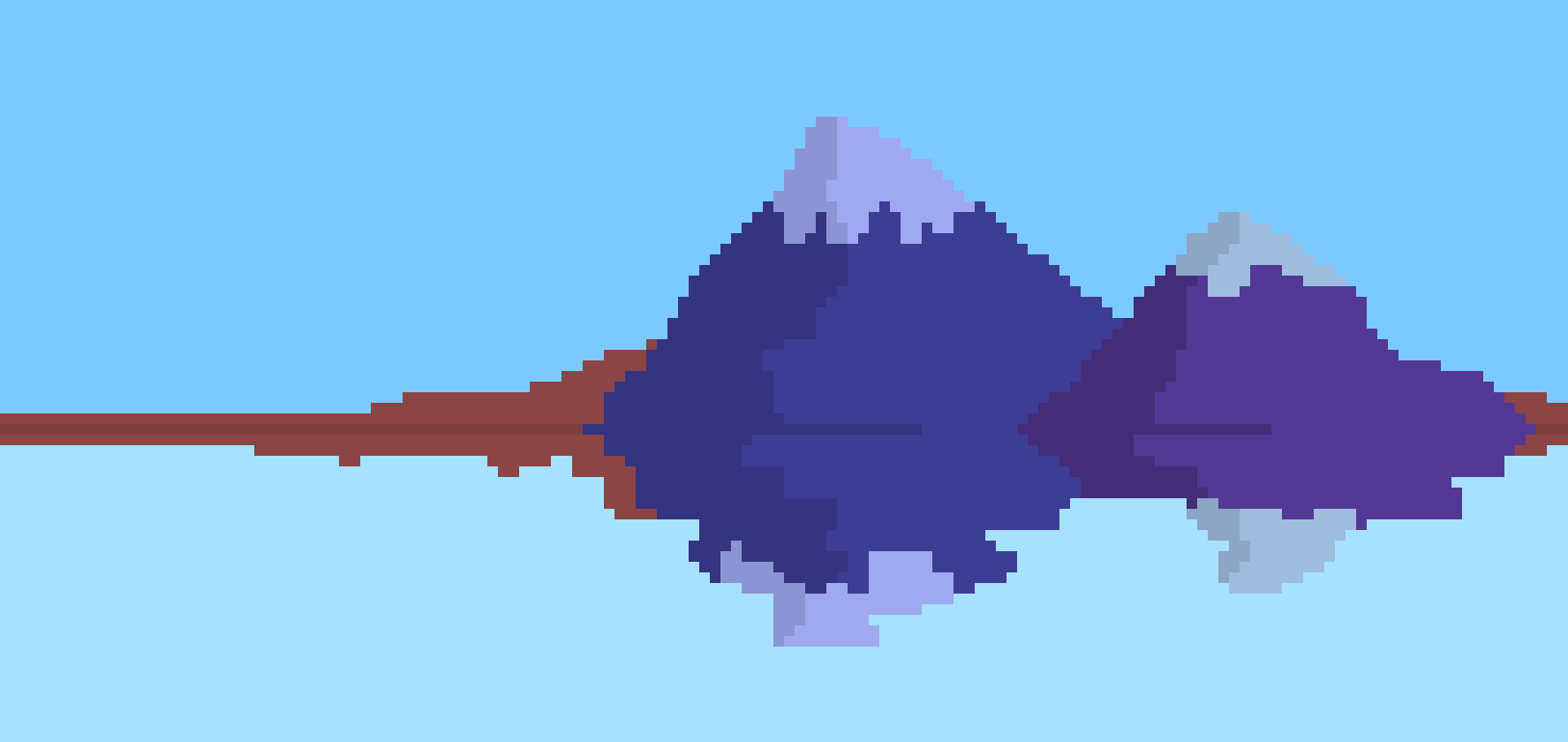 [9664c4] Mountain Reflection