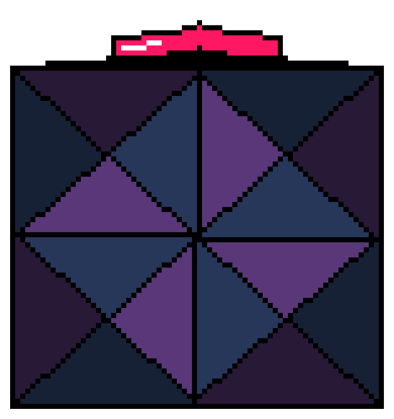 [792f74] *The box lands on its top, but doesn't hit the button and instead rolls twards gunther*