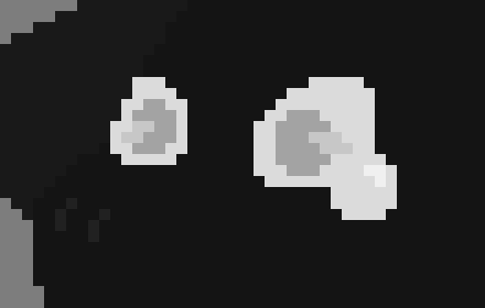 [a34ade] [They stop running at full speed, slowing down to a calm jog towards where their sitting]