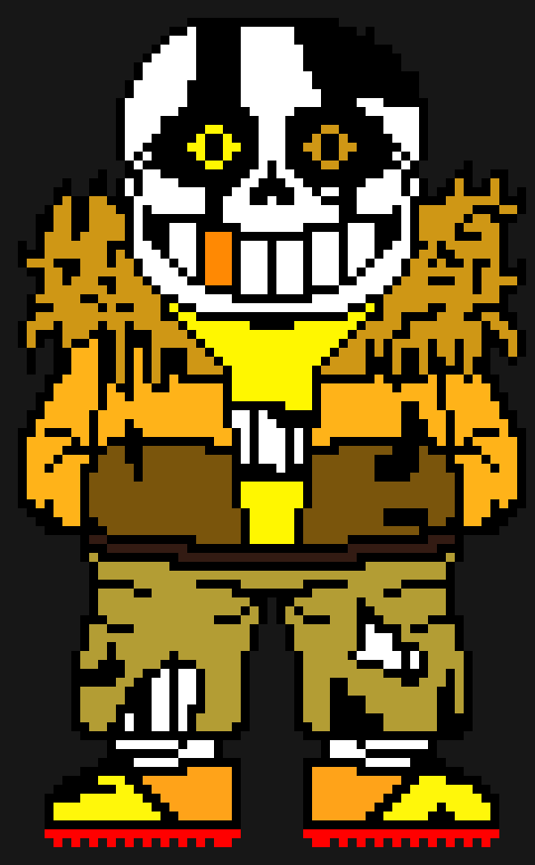 [370cfb] But well I have made it ... it seem worse but I tried not to copy from Undertale rusted.