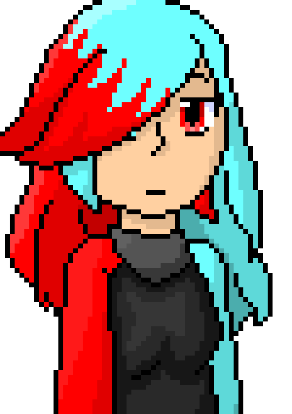 [842b2e] *creates a digital portal, grabs lucy, and has her come out of it* Hug this man *points to aaron*