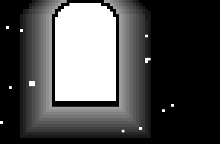[9664c4] room 1 black door sparkle 32