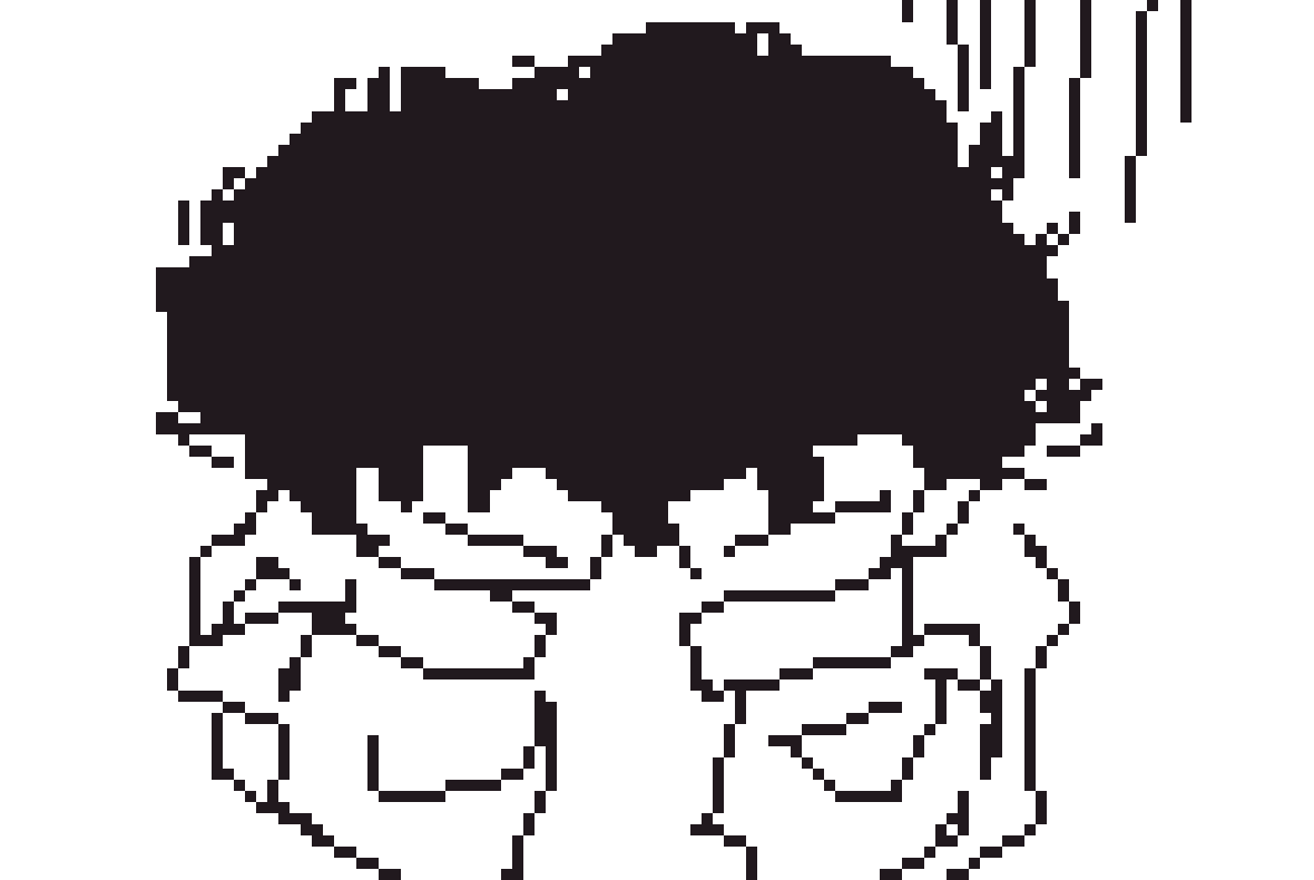 [7318ce] I mean okay- we can talk about something else. Uh, how about your art?