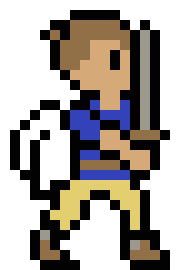 [9664c4] Zelda II Style Hero