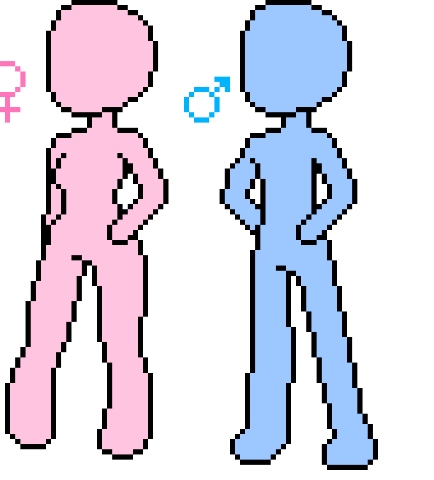 [c2eebe] Chibi base (Including male base)