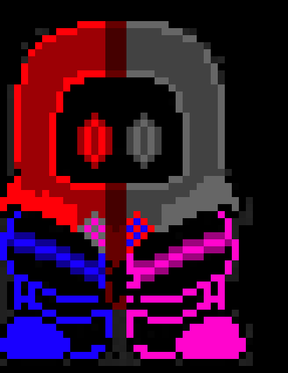 [9ecf97] (-10) *blocks them each with a bone and summons double the blasters he summoned*