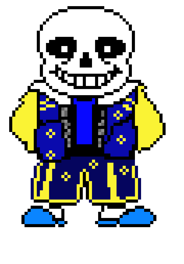 [6c2c36] Outertale Sans Sprite (Issac) 