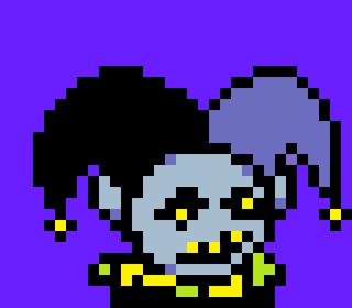 [970cdd] Jevil-(I saw his sprite once and found it funni and I wanna meet him now)