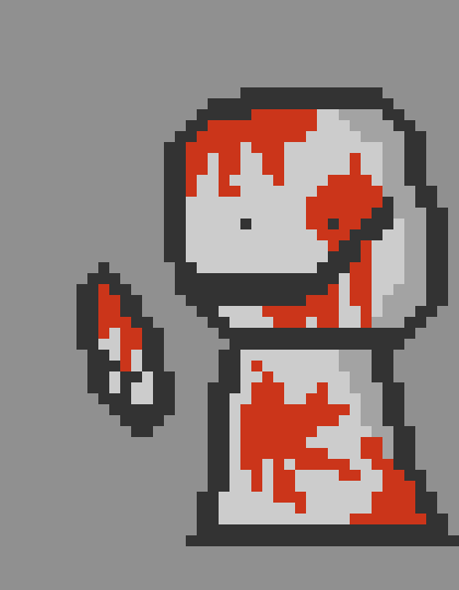 [1238d9] *he takes a shower and comes out even more bloodied than before, and with a knife* Heh...*coughs up blood* Another day, another *cough* bloodied form...this hurts... [Bob]