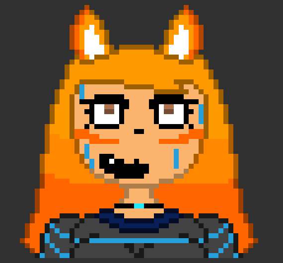 [4fbda4] (fix)(rubs her meow on it then puts it in and starts riding it)moans) it's so fluffy and warm skeld heh e-heh- Evan