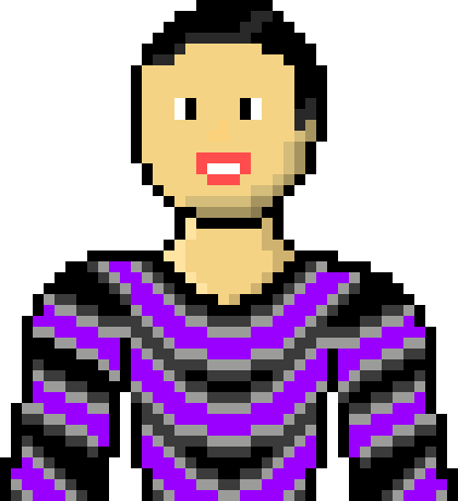 [bb0007] Pixel Art Shopkeeper Idle AinF4