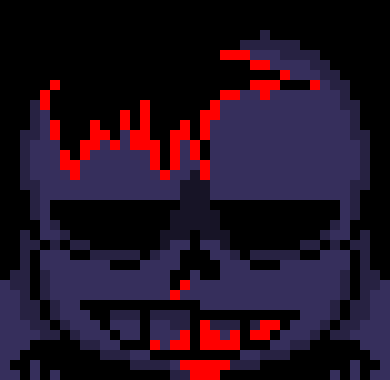 [7ce906] *(Demented wondered the once thriving underground, his world. Then sighed.) still no survivors..  -Sans