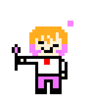 [dac259] danganronpa pixel sprite Kyandi