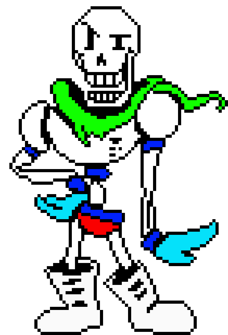 [9664c4] Papyrus Battle Sprites