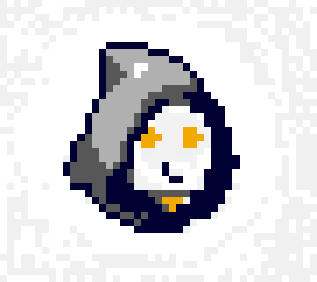 [dfb43a] Reaper Overwatch Pixel Face 