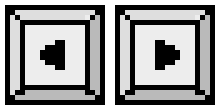 [ebbdc4] Arrow Keys Square