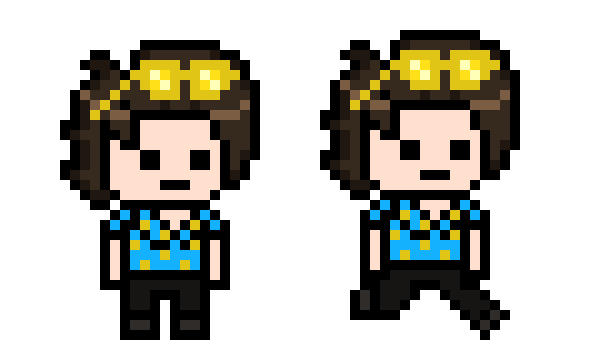 [5d9cdf]  Xavi danganronpa sprite sheet