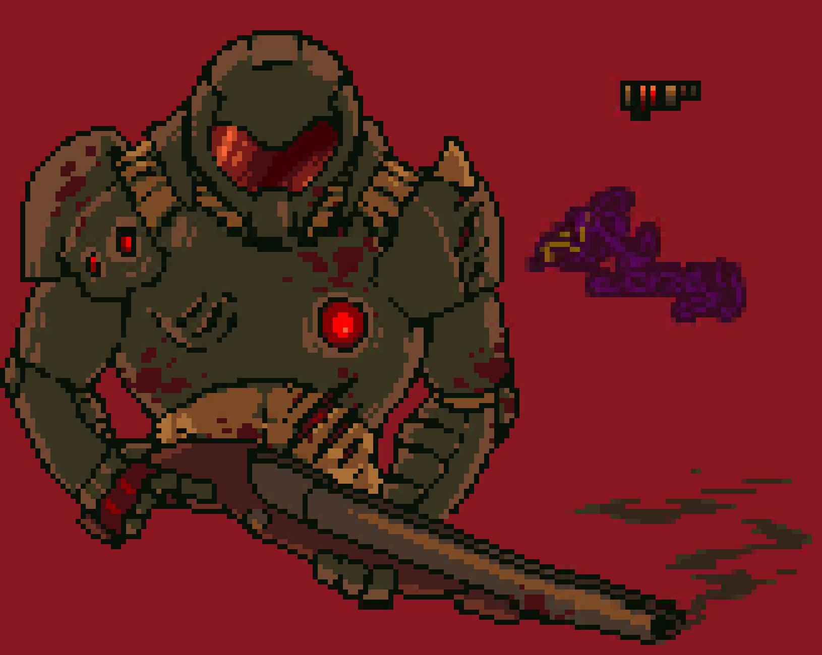 [1375db] *walks around shooting demons*   -MOAU