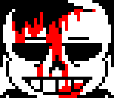 [7ce906] *(Demented walked into the bathroom.) -HorrorTale Sans