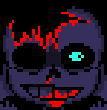 [7ce906] *(Sans dashes to a portal, and appears behind rainbowfox.)  -Sans