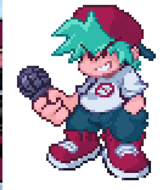 [ffcc6d] Hey guys its me bf from the hi rhythm game F and F today I will be rapping john from maker of pixels