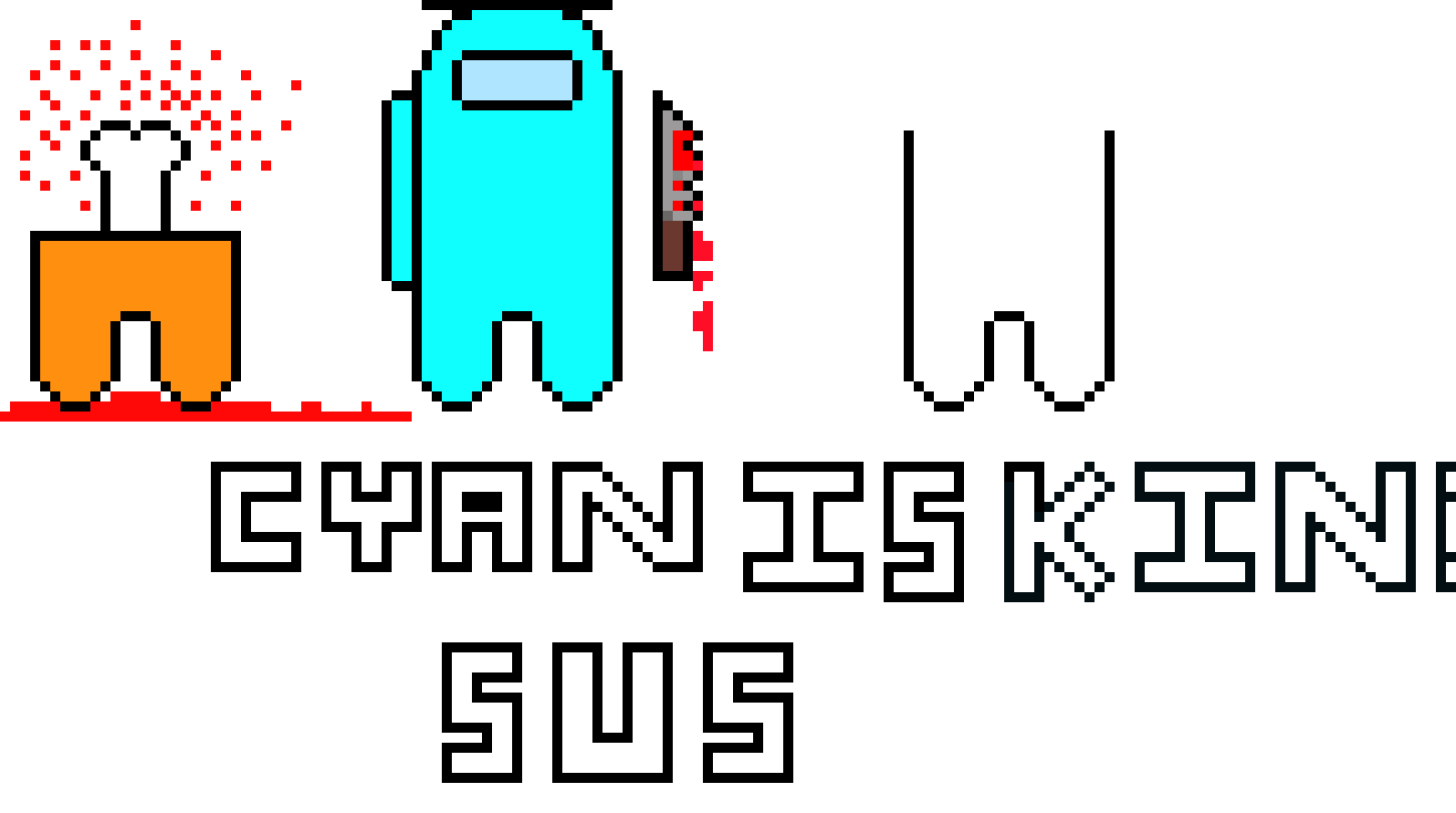 [137189] Cyan is kinda sus