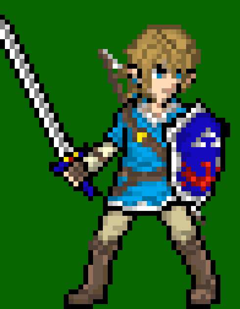 [4076f0] -fighting a horde of monsters, about 200 monsters- -Link (cleetus)