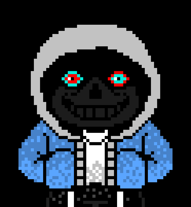 [e5d1ef] RevertDustDust Sans the Skeleton Battle Sprite Update.