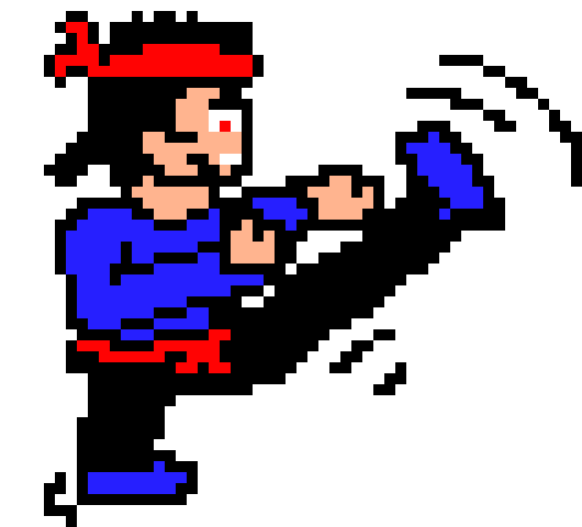 [9e6d11] Player1kick3