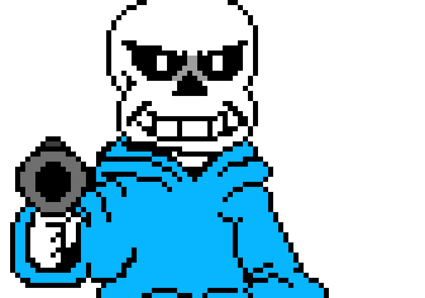 [a82578] *dodges lick and points gun at Moau* 