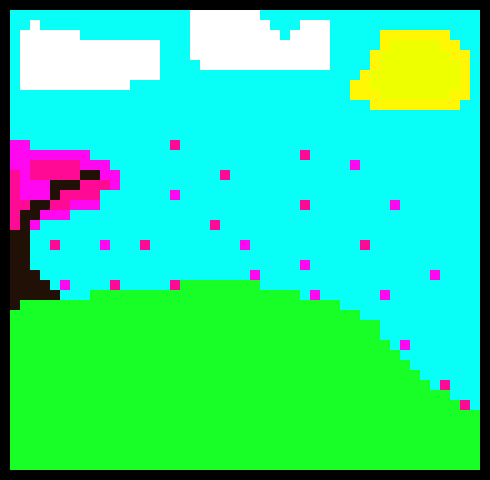 [b7f111] cherry blossom in spring 