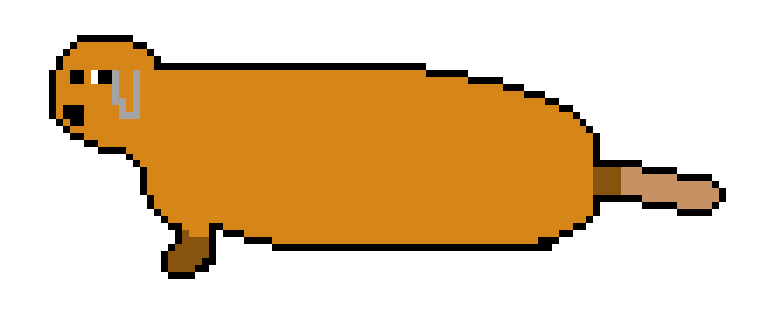 [9664c4] Pixel Corn Doggo