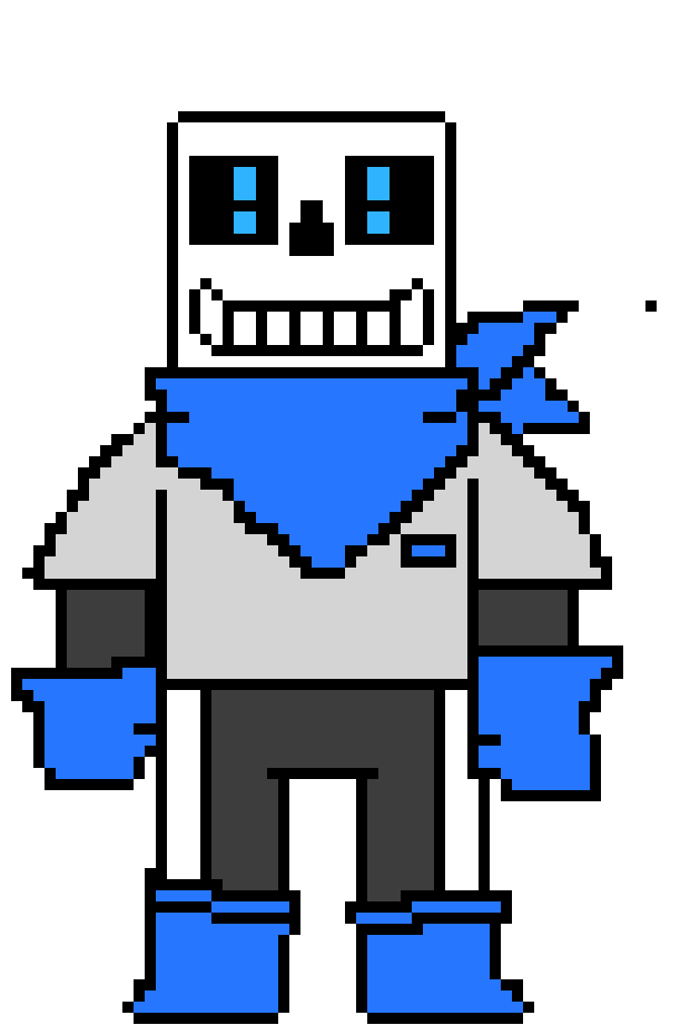 [b9de0d] *after his head felt warm* hey so uh kitty....since your a cat...i have an idea! - Underswap Sans 