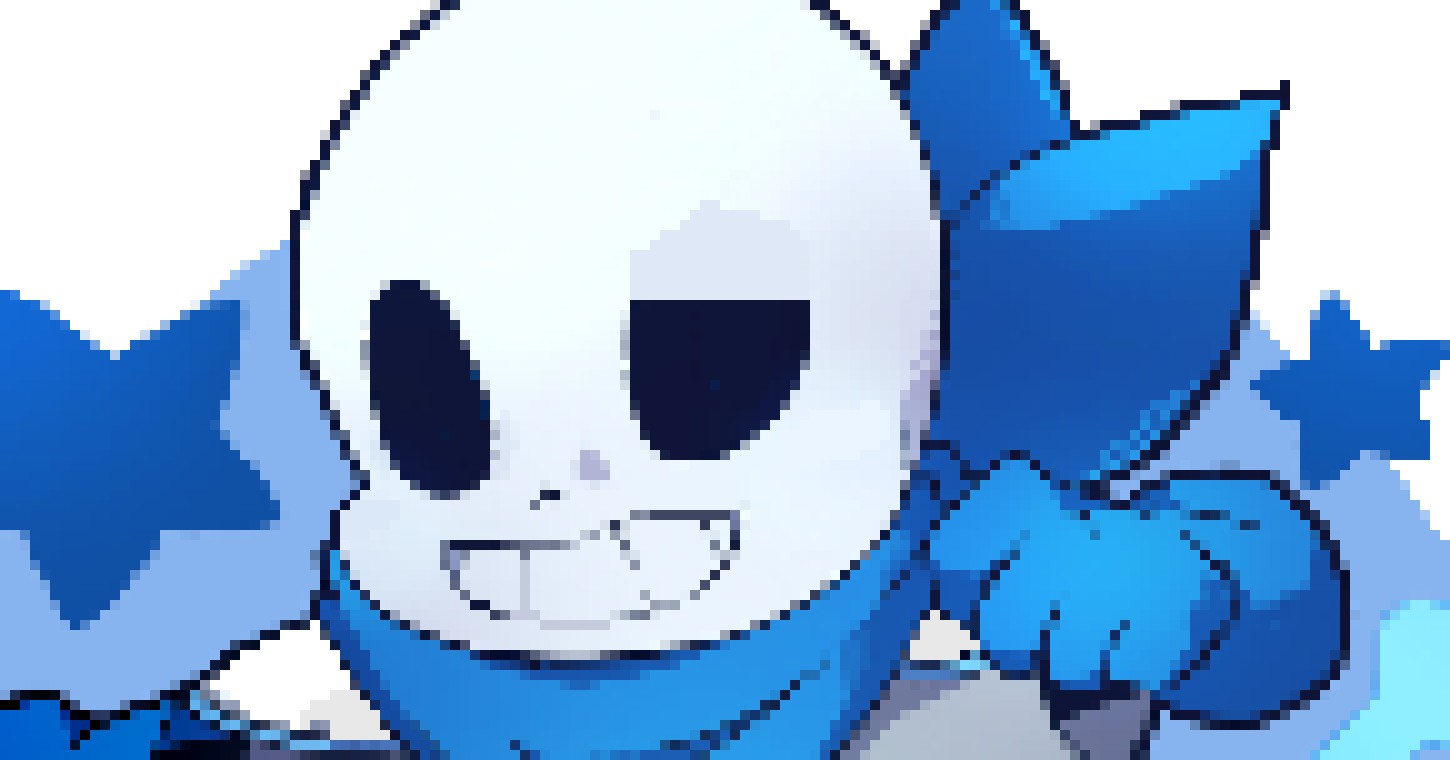 [b9de0d] im add emotes. - blue the skeleton.