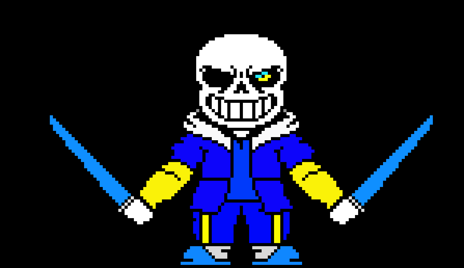 [351c6f] DustTrust sans but its outertale sans phase 1