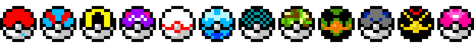 [ee0ba3] Most of the Pokeballs in Pokemon