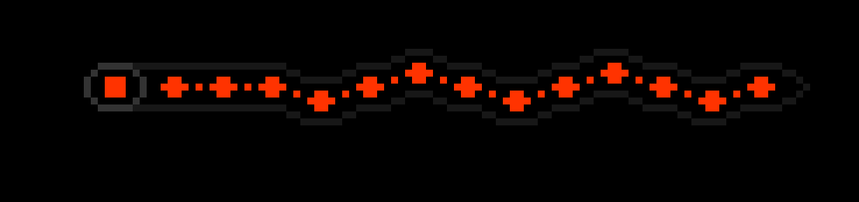 [5101cd] The creature lights up, showing a body with no mouth