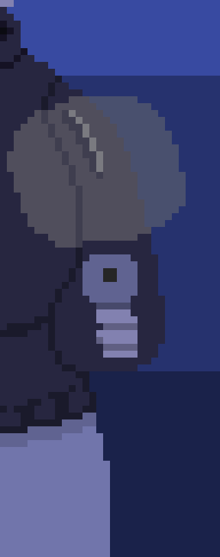 [2d3d39] *Dust starts spewing out of the wound. It's all gray, like moon-dust*