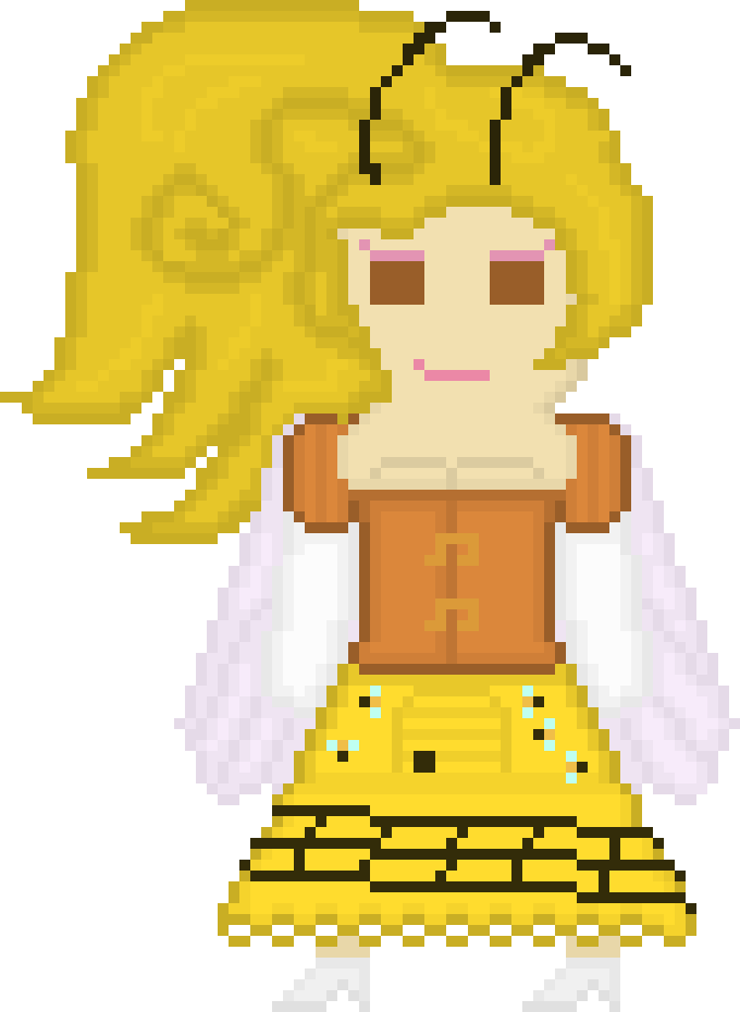 [a00846] Madam Miele Maskless (Yellow Vizard)