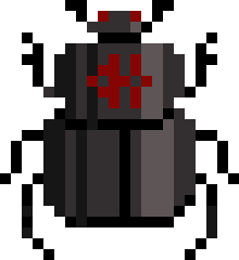 [ba59b0] House Auvrindar Obsidian Scarab