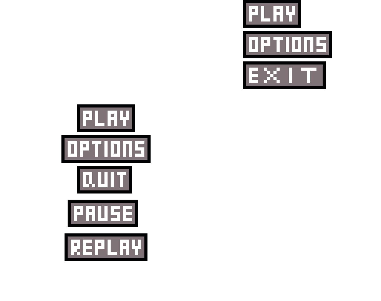 [a2dbee] Menu Buttons