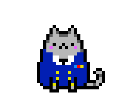 [9664c4] Pusheen The CatNavalOfficer